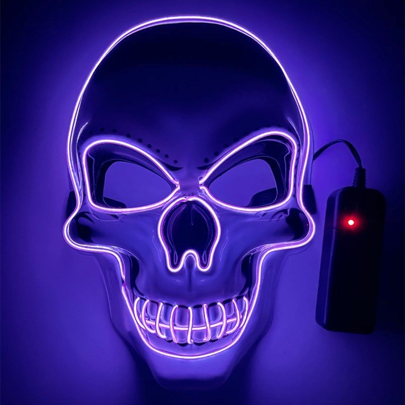 Halloween Movable Jaw Realistic Skull Mask - Best Full Head Latex Cospla... — View 3