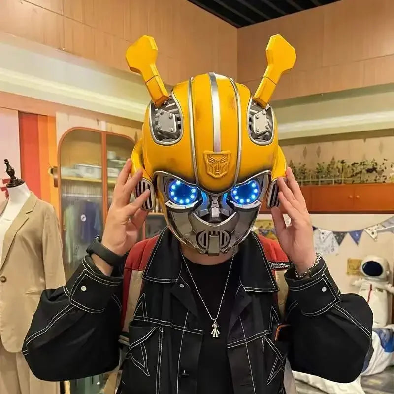 Megatron | Bumblebee Transformers Voice Control Cosplay Helmet (Copy)