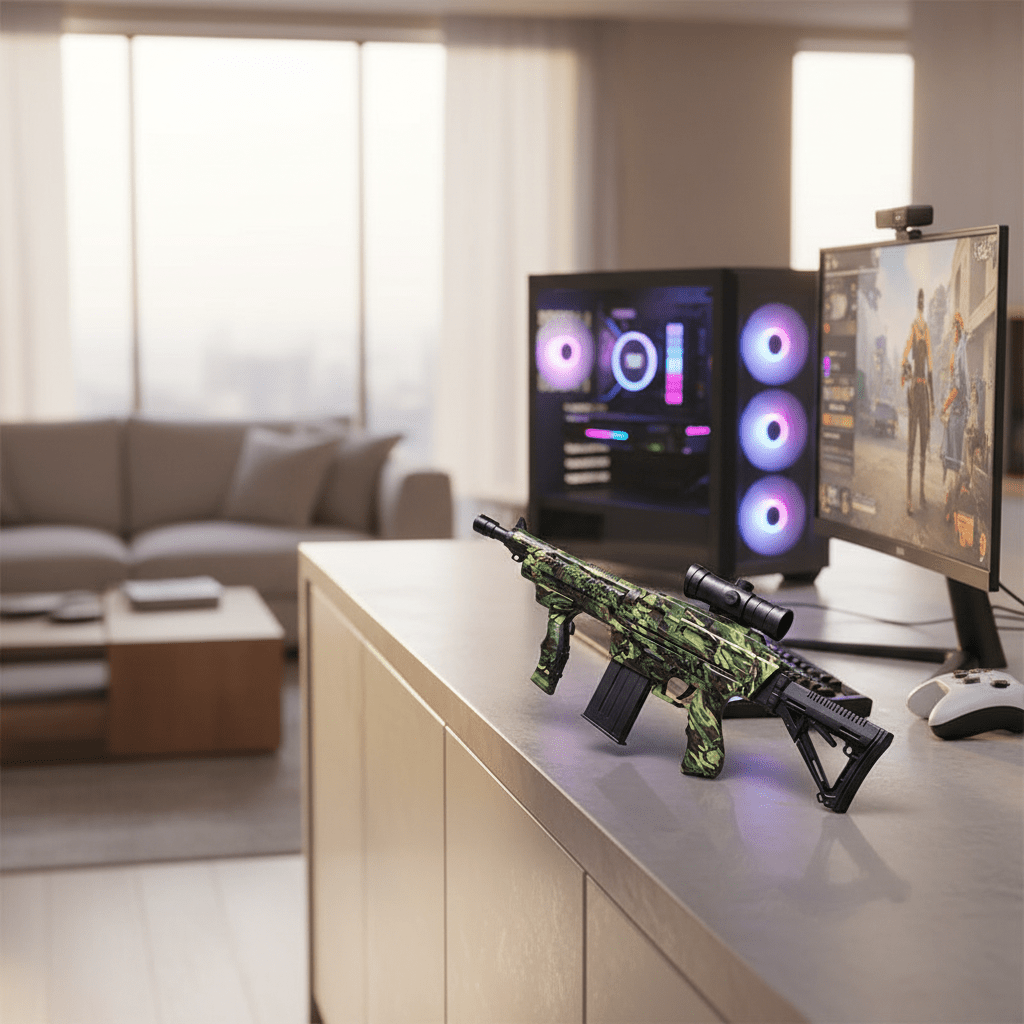 SomatoSensory Video Game Controller with Scope: Multi - Platform Motion Aiming - GiftWave.co