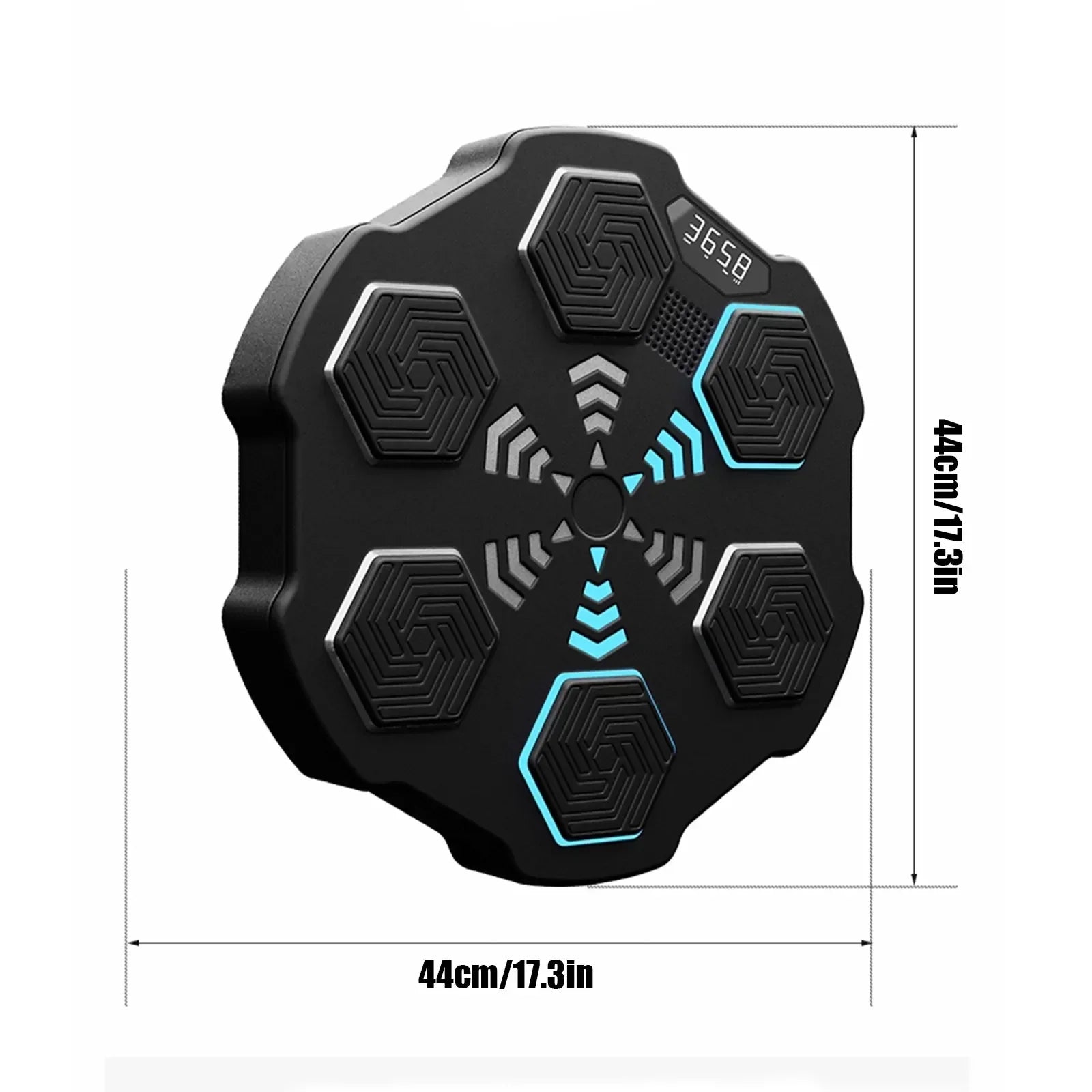 RhythmStrike: LED Music Boxing Machine with Gloves - GiftWave.co