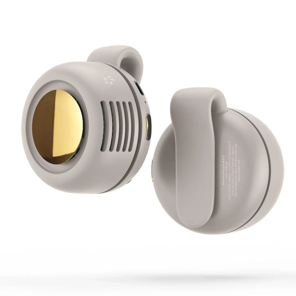 Mini Waist Clip Fan – Portable Wearable 3 - Speed USB - C Rechargeable Belt & Neck Fan, 5H Battery, Hands - Free - GiftWave.co
