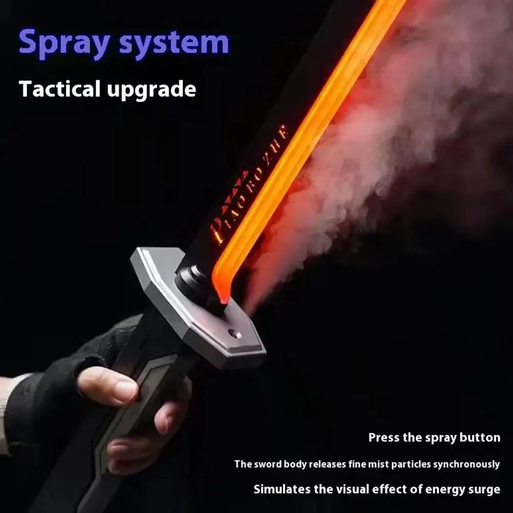CyberSpark™ LED Streamer Sword | The Ultimate Glowing Blade with Smoke &... — View 4