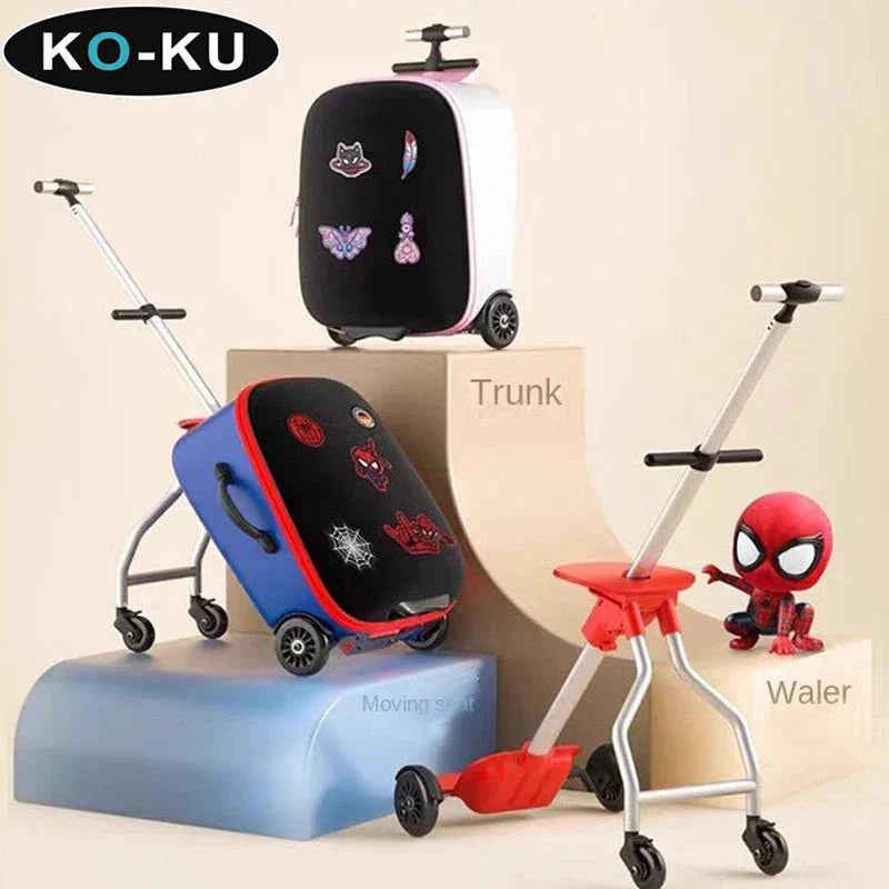 KO-KU Kid’s Multifunctional Detachable Suitcase & Stroller – 20-Inch Rid... — Gift Idea