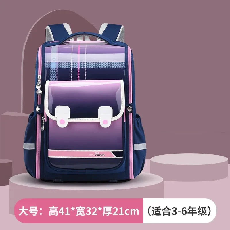 Kids Orthopedic School Backpack: Waterproof Primary Schoolbag — View 4