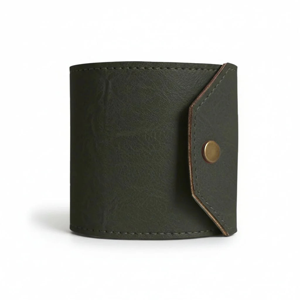 The Cash Wrap Leather Wallet – Luxury Compact Money Organizer & Fast Cash Access Holder - GiftWave.co