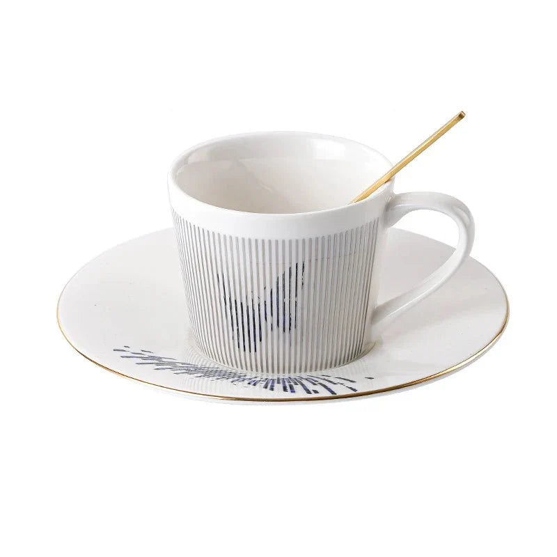 Luycho Anamorphic Mirror Reflection Cup | Locomotion Series Coffee & Tea Set - GiftWave.co