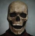 Halloween Movable Jaw Realistic Skull Mask - Best Full Head Latex Cospla... — View 15