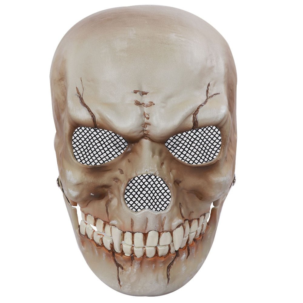 Halloween Movable Jaw Realistic Skull Mask - Best Full Head Latex Cospla... — Gift Idea
