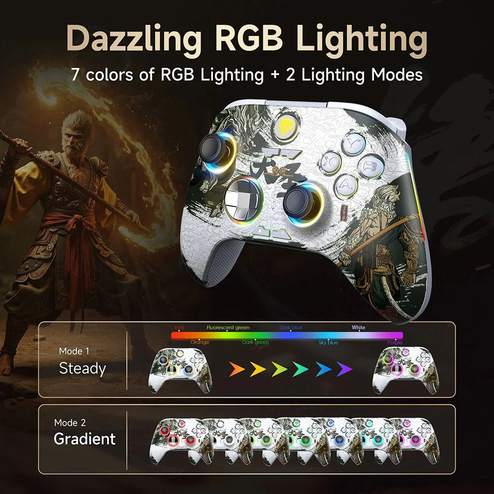 EasySMX X15 Wireless Gaming Controller – G, PC/Switch/Android/iOS, Fligh... — View 2