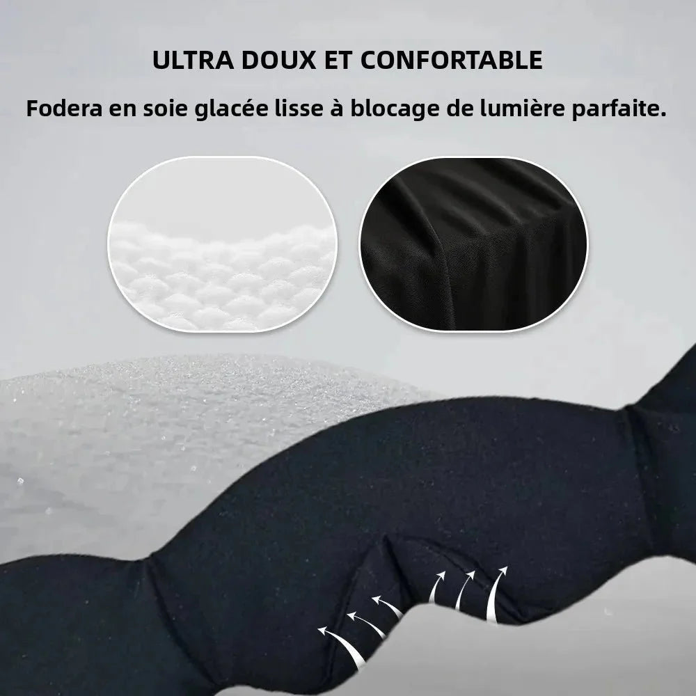 Bluetooth Sleep Eye Mask with Built-in Headphones, Comfortable Wireless ... — View 4