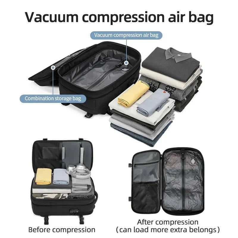 AeroVac 17-Inch Hybrid Compression Backpack | The Ultimate Space-Saver f... — View 4