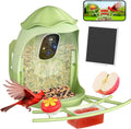 Smart Bird Feeder with Camera Solar Powered — 2K HD AI Bird ID, Wi-Fi, M... — Gift Idea