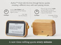 Literary Quote Clock - Tells Time with Famous Book Quotes - The Ultimate Gift for Bibliophiles - GiftWave.co