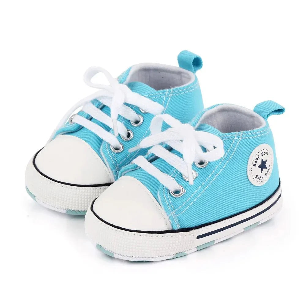 Canvas Sneakers for Baby Boys & Girls - First Walkers — View 10