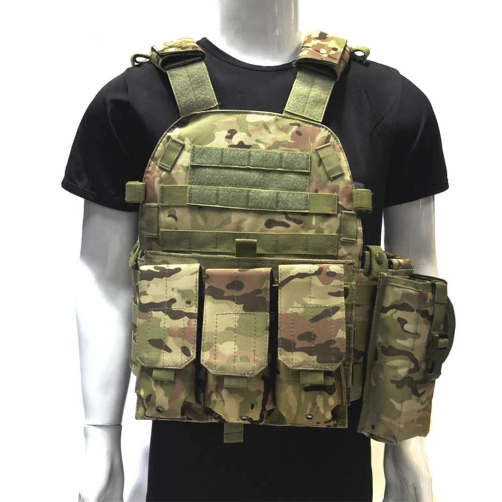 TitanStrike Tactical Modular Vest | Professional Hunting & Airsoft Combat Carrier - GiftWave.co