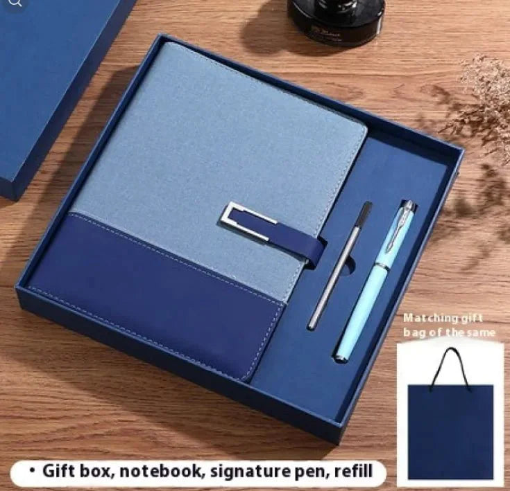 Business Thickening Notebook Soft Leather High-grade Gift Set — View 23