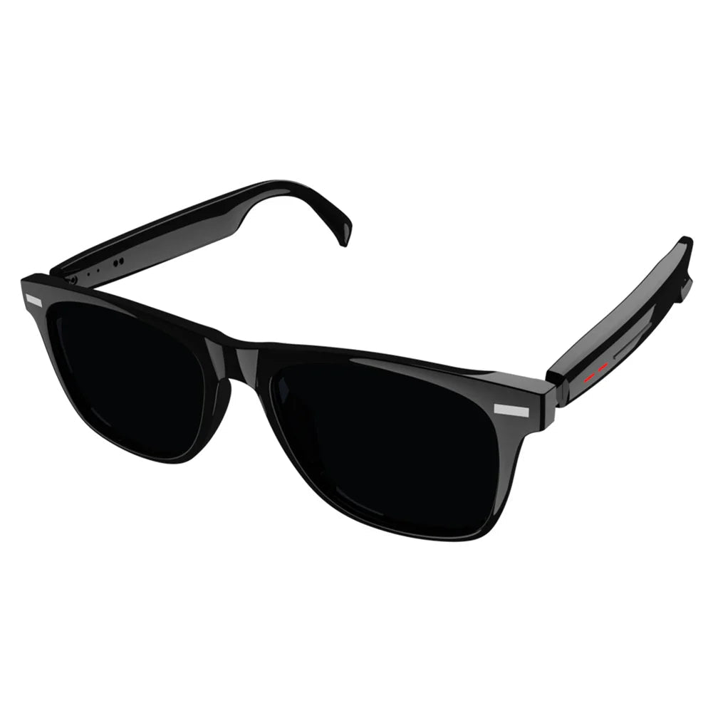 AI Smart Glasses Camera Open-Ear Speaker Voice Assistant UV Sport Sunglasses Men Women Bluetooth - Damsona
