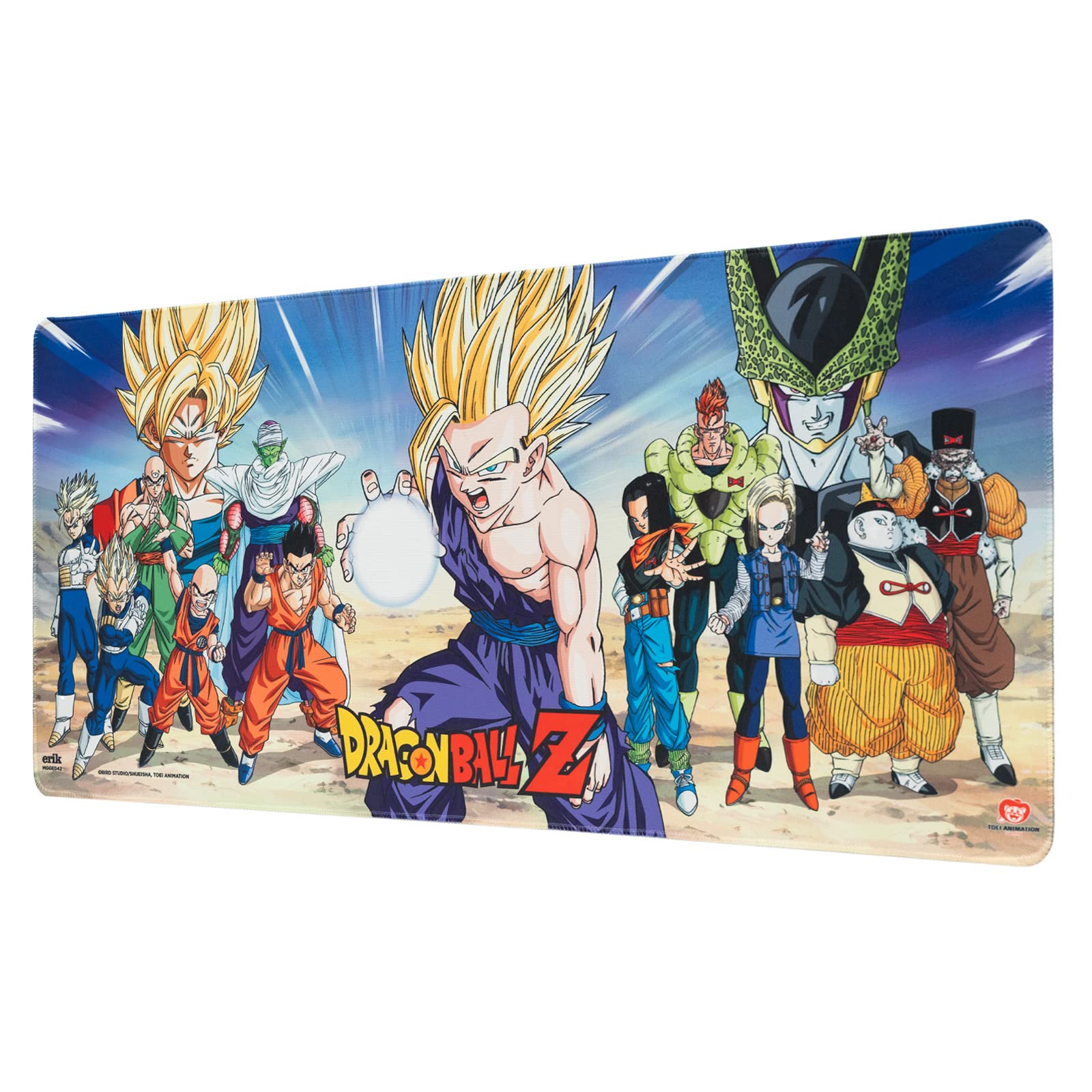 Anime XL gaming desk pad, 3mm thick with stitched edges — Damsona