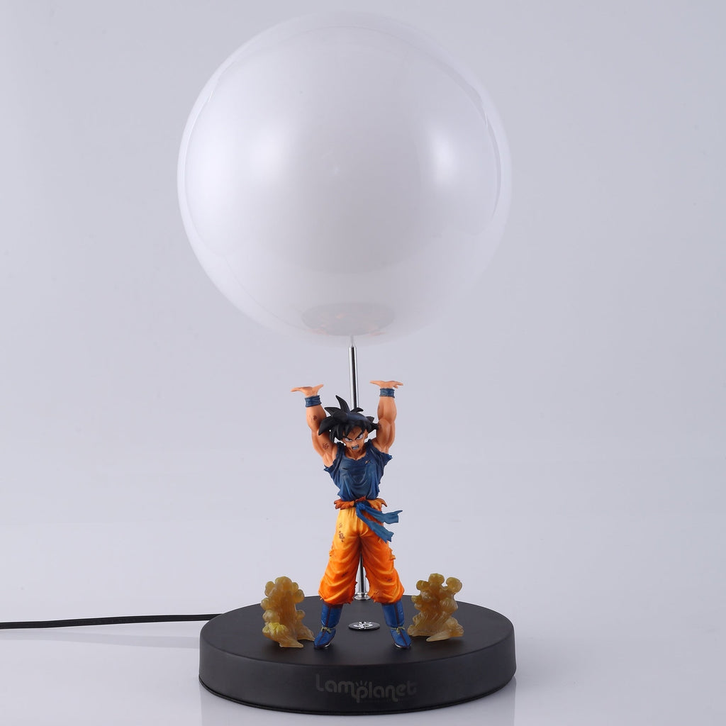 Anime Dragon Ball Z Goku Spirit Bomb LED Figure Lamp 25cm USB Desk Light DBZ Fan Gift - GiftWave.co