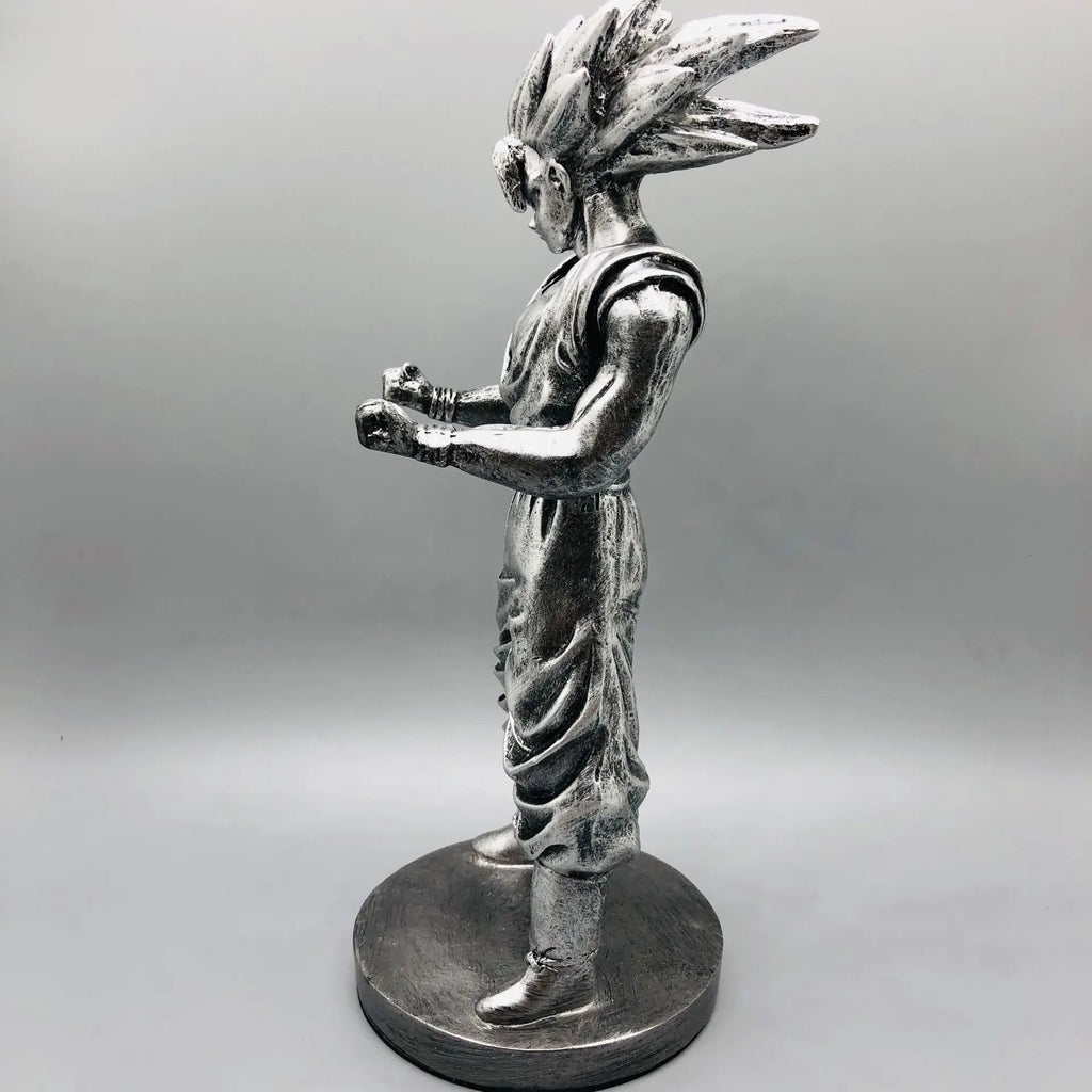 Anime Silver Warrior Gaming Controller Stand Universal PS5 Xbox Switch Holder Desk Decor DBZ Fan Gift - GiftWave.co