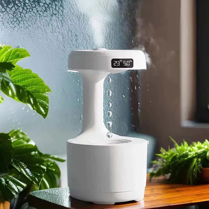 Anti-Gravity Reverse Flow Water-Drop Humidifier - Damsona