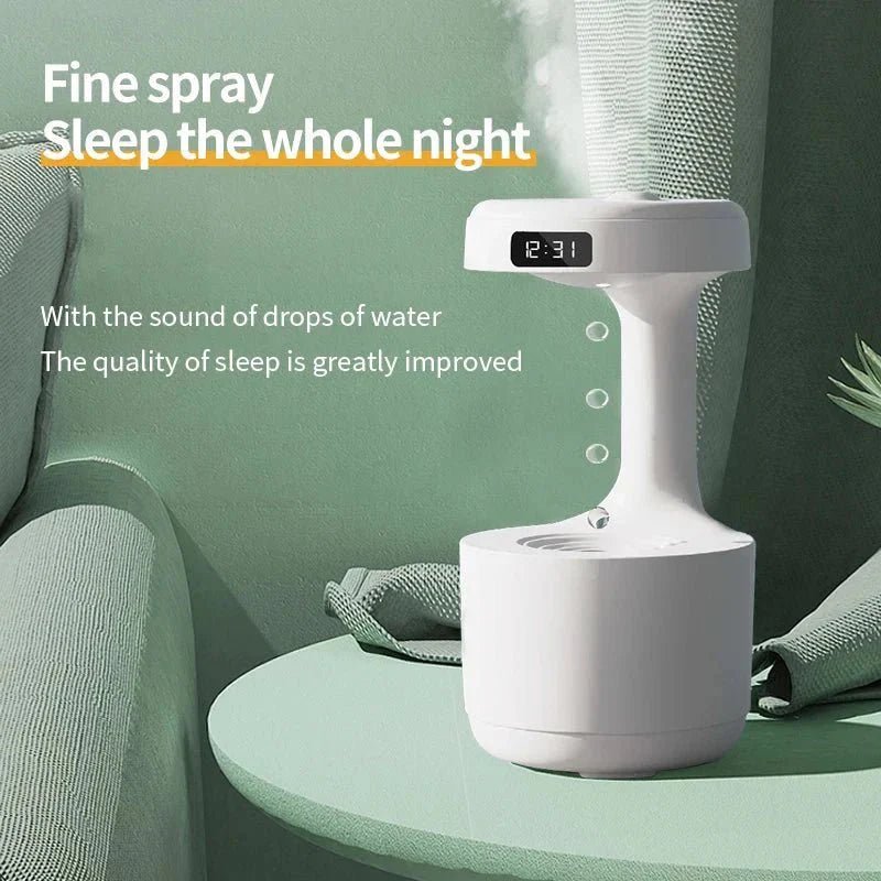 Anti-Gravity Reverse Flow Water-Drop Humidifier - Damsona