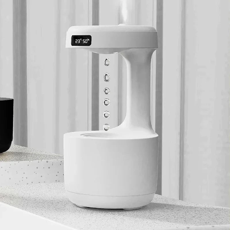 Anti-Gravity Reverse Flow Water-Drop Humidifier - Damsona