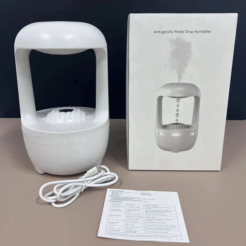 Anti-Gravity Reverse Flow Water-Drop Humidifier - Damsona