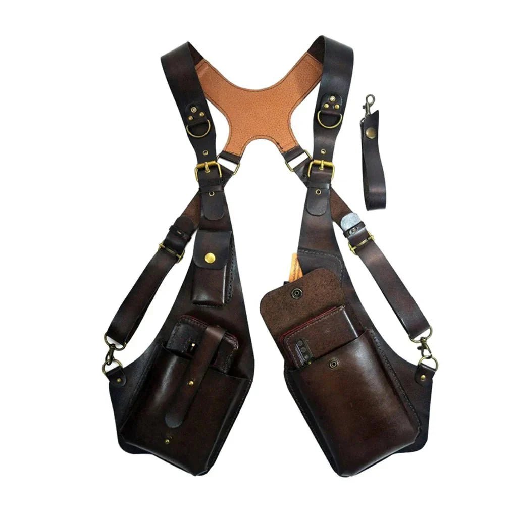 Anti-Theft Holster Bag With Adjustable Strap - Practical And Versatile Wide Harness Bag - Damsona