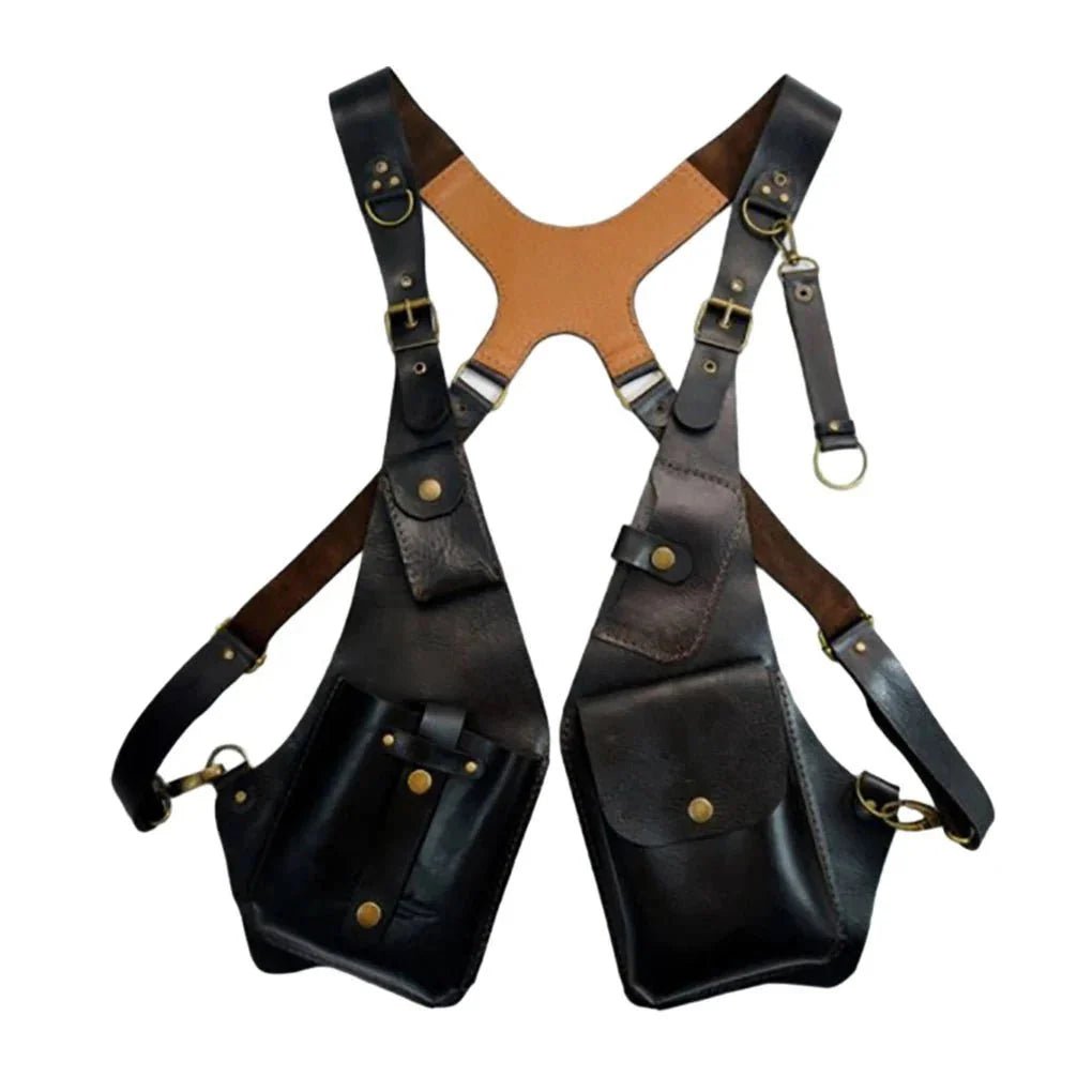 Anti-Theft Holster Bag With Adjustable Strap - Practical And Versatile Wide Harness Bag - Damsona