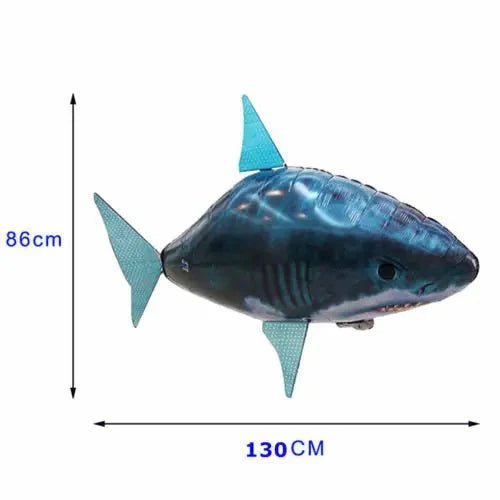 AquaFlyer: RC Air Swimming Fish Drone – Large Inflatable Remote Control Shark & Clownfish - Damsona
