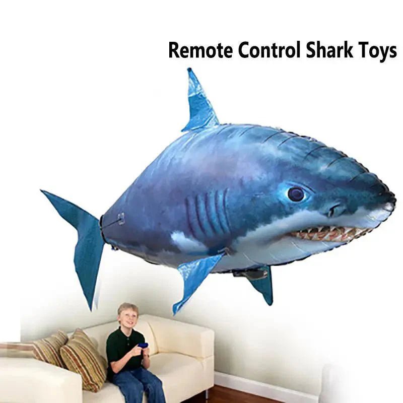 AquaFlyer: RC Air Swimming Fish Drone – Large Inflatable Remote Control Shark & Clownfish - Damsona