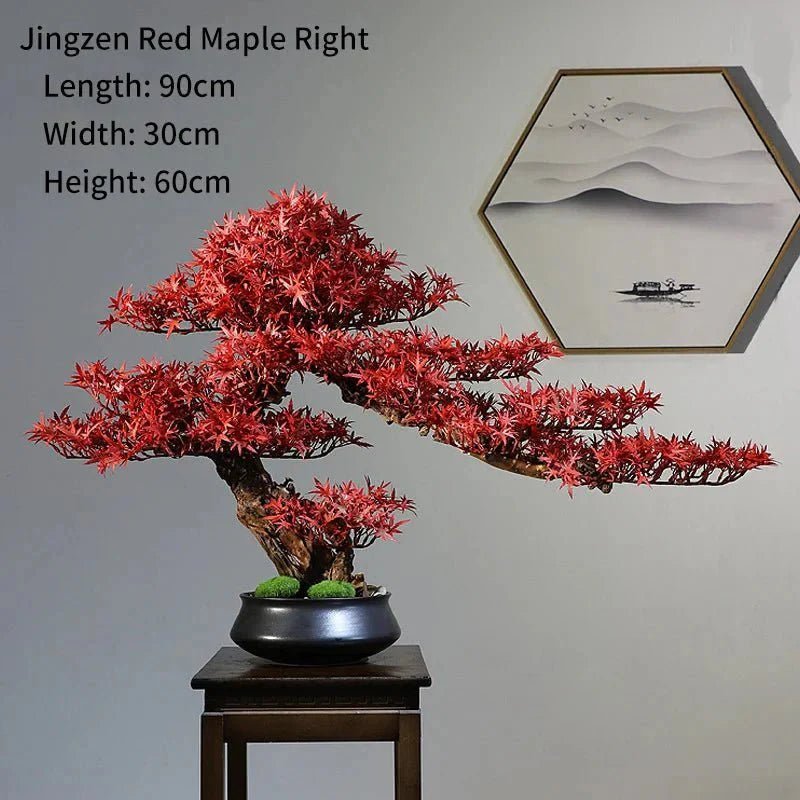 Artificial Bonsai Tree - Premium Immortal Welcoming Pine Home Decor - Damsona