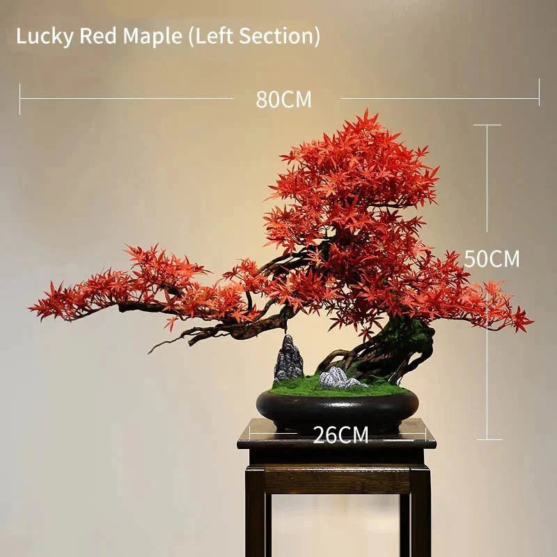 Artificial Bonsai Tree - Premium Immortal Welcoming Pine Home Decor - Damsona
