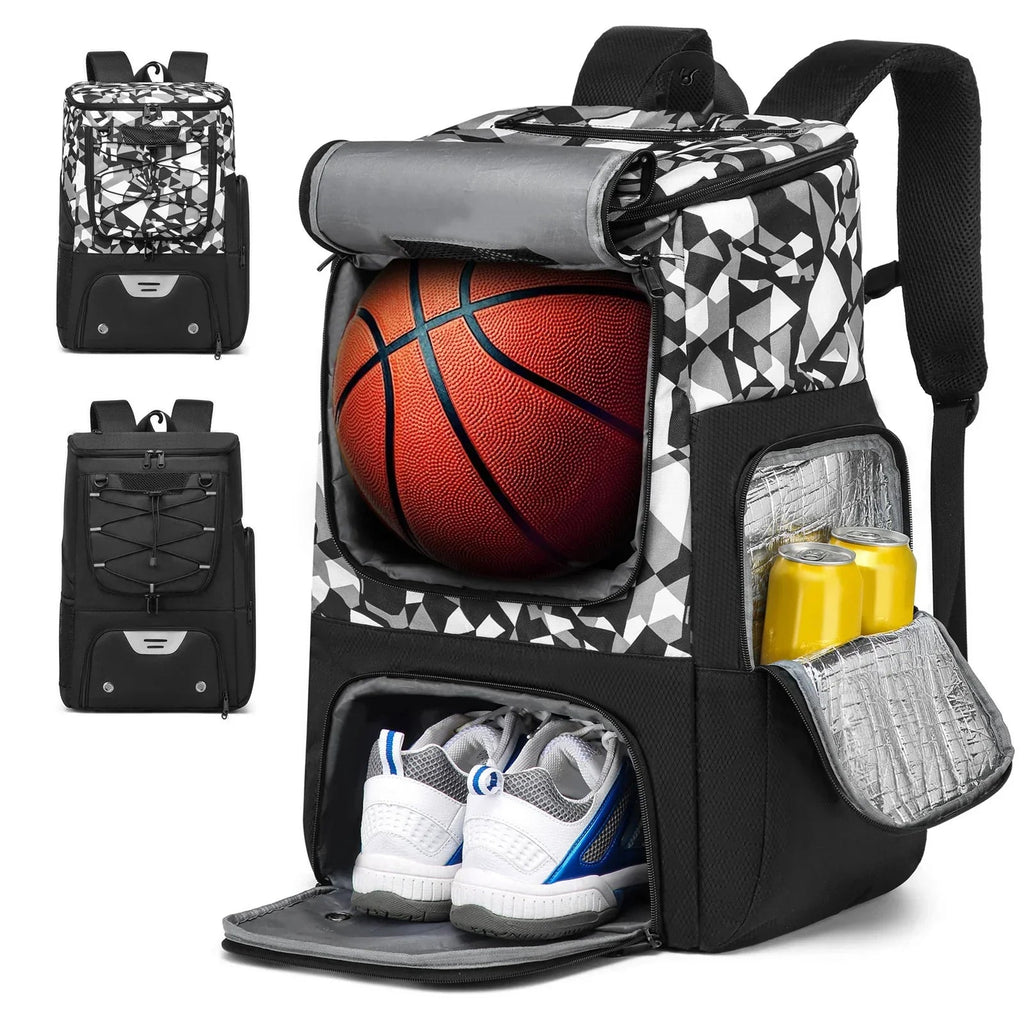 Basketball & Sports Training Backpack with Separate Compartments - Damsona