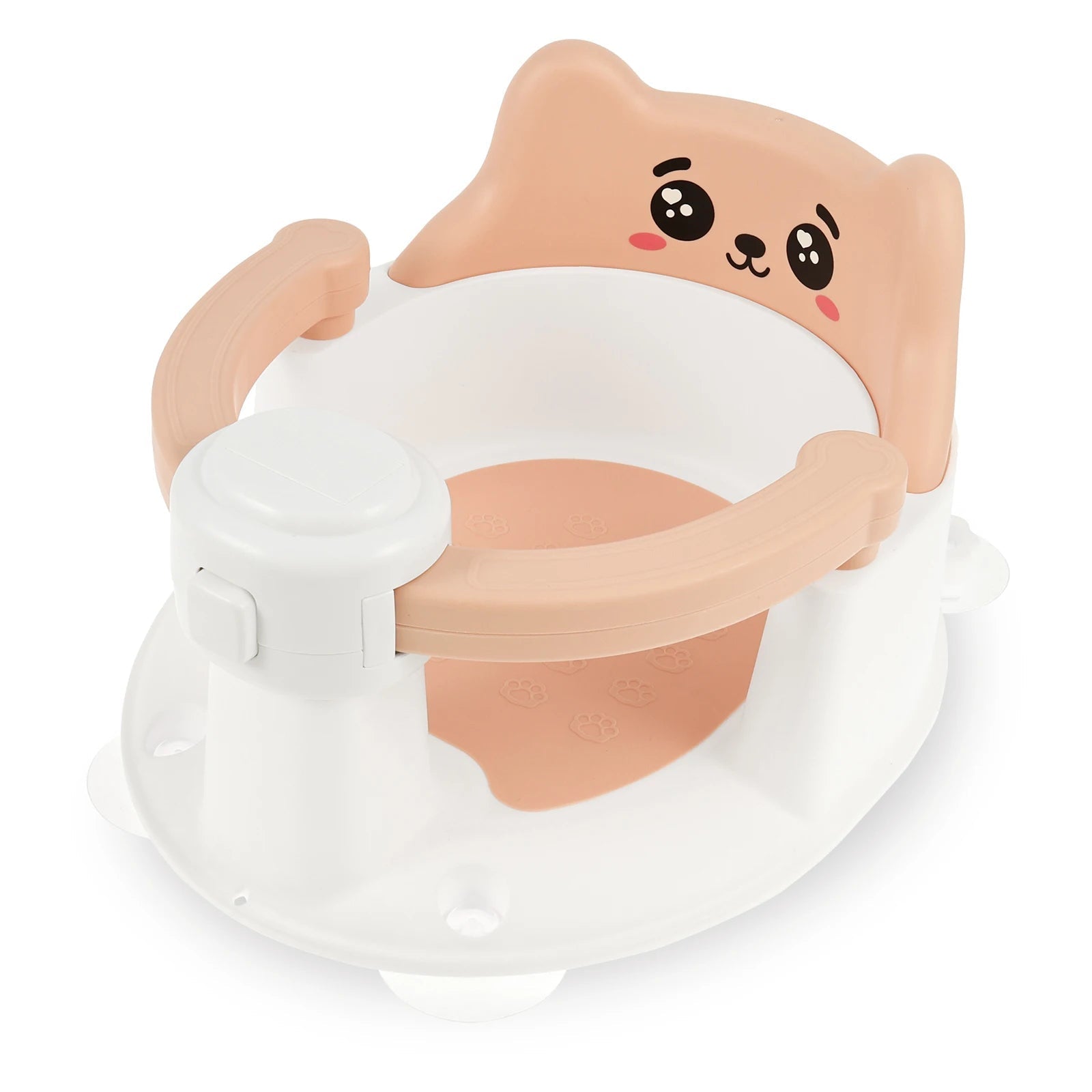 Bear Baby Bath Seat – Non-Slip Safety Bath Chair for Infants 6+ Months, Soft Support, Bathtub Seat - Damsona