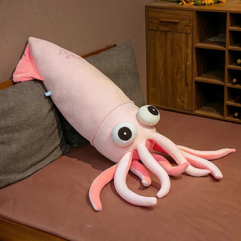 Big Eyes Plush Squid Toy - Damsona