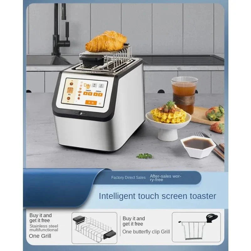 BrecoTouch Pro Smart Toaster - Best High-Speed Bread Toaster for Perfect... — View 3