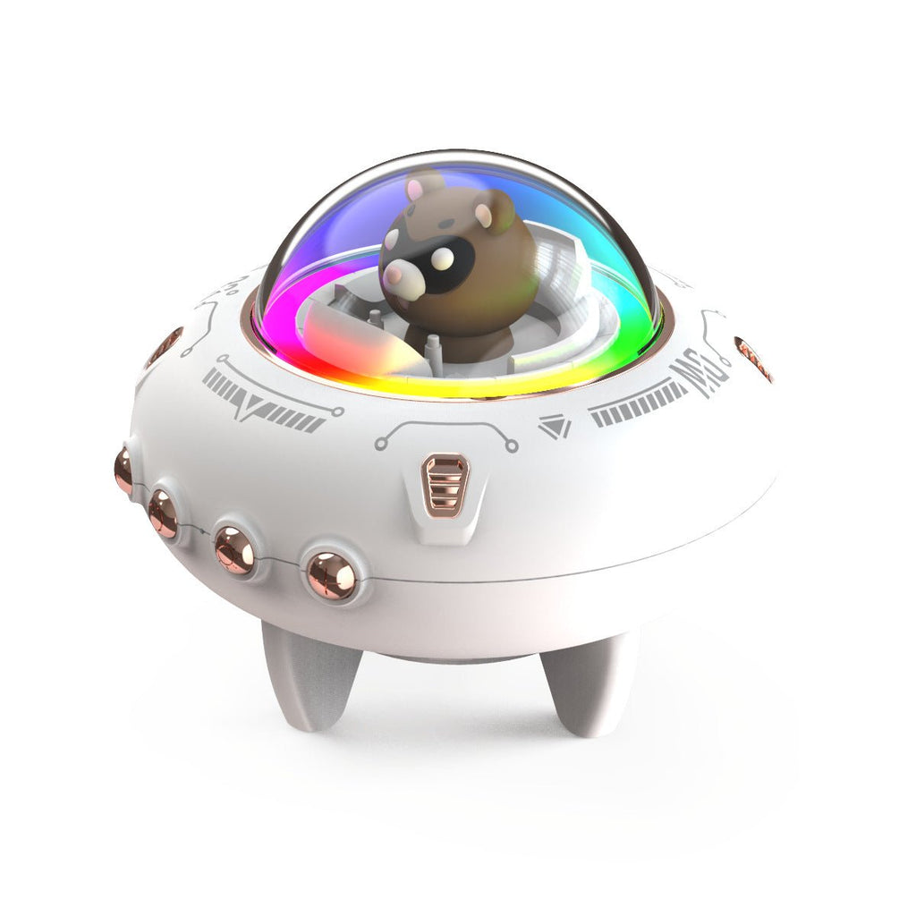 Magnetic Levitating Bluetooth Speaker – UFO Orb 360° Rotation RGB LED Floating Wireless Speaker - GiftWave.co