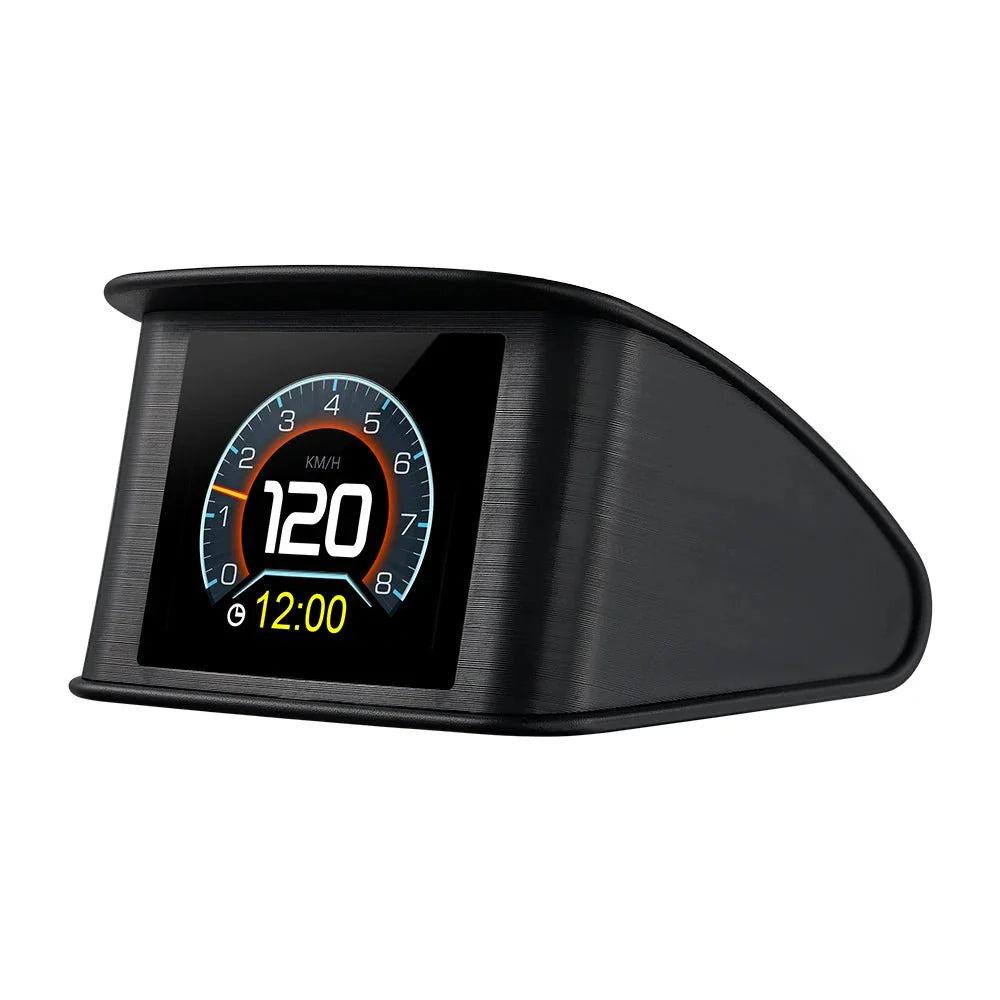 Car HUD Heads Up Display OBD2 GPS 5.5" Color Speedometer RPM Temperature... — View 2