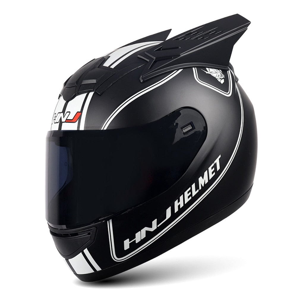 CatEars Detachable Cat-Ear Motorcycle Helmet DOT ECE Certified Limited Edition Full Face Anti-Fog - Damsona