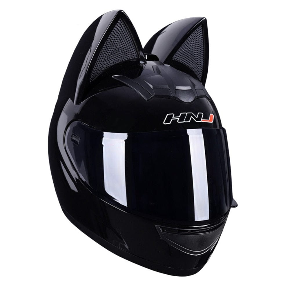 CatEars Detachable Cat-Ear Motorcycle Helmet DOT ECE Certified Limited Edition Full Face Anti-Fog - Damsona