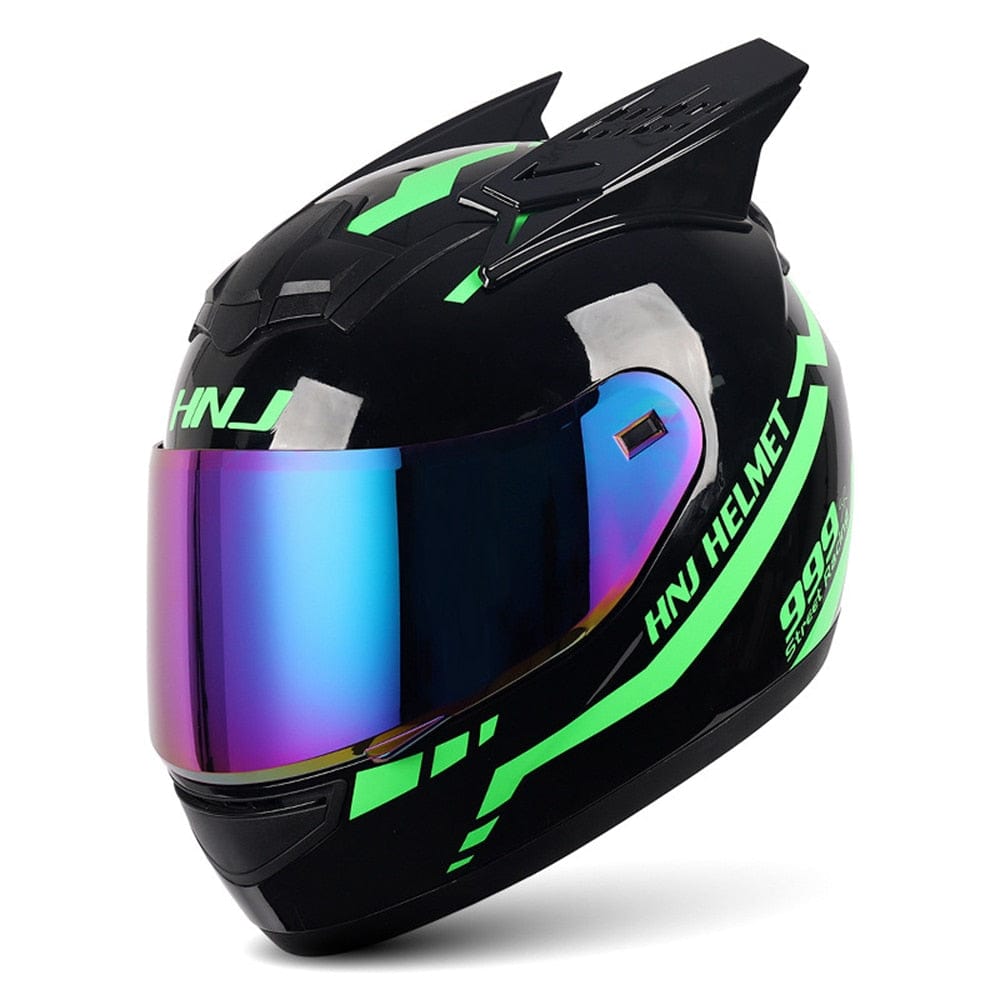 CatEars Detachable Cat-Ear Motorcycle Helmet DOT ECE Certified Limited E... — View 16