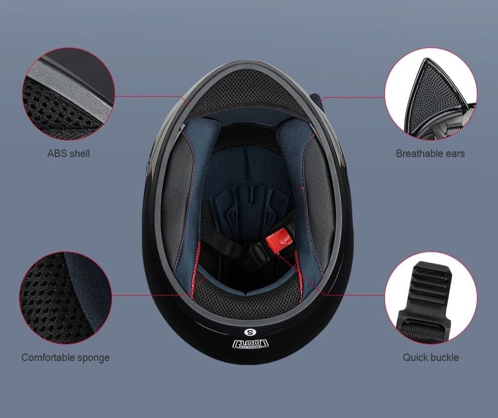 CatEars Detachable Cat-Ear Motorcycle Helmet DOT ECE Certified Limited E... — View 4
