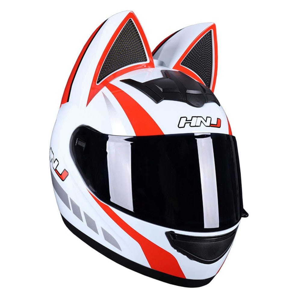 CatEars Detachable Cat-Ear Motorcycle Helmet DOT ECE Certified Limited E... — View 11
