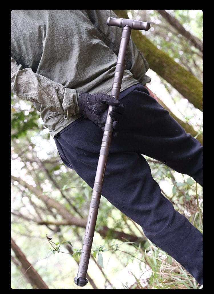 Collapsible Trekking Pole – Multifunctional Hiking & Outdoor Walking Staff - Damsona