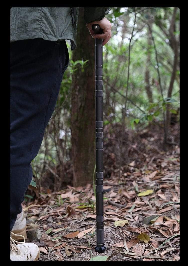 Collapsible Trekking Pole – Multifunctional Hiking & Outdoor Walking Staff - Damsona