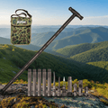 Collapsible Trekking Pole – Multifunctional Hiking & Outdoor Walking Staff - Damsona