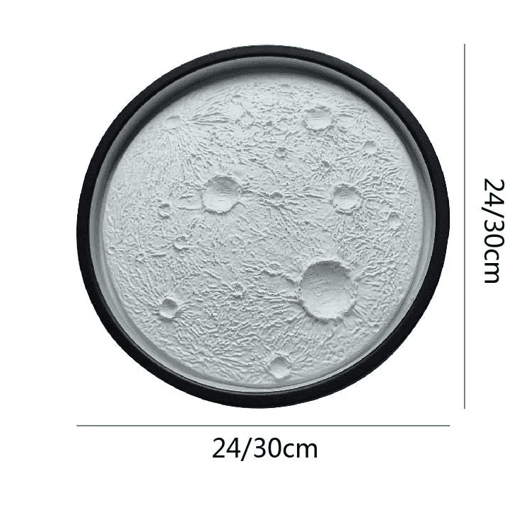 Creative Moon Shadow Wall Lamp LED Indoor Lighting Fixture - Damsona
