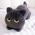 Cute Black Cat Plush Toy - Kawaii Cuddly Pillow Cushion - Damsona